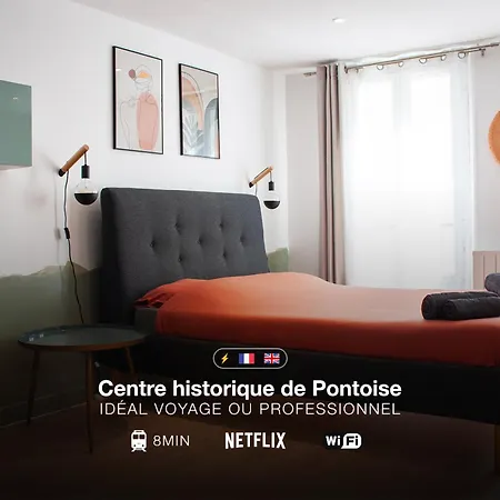 Studio Cosy En Plein Coeur Historique De Pontoise